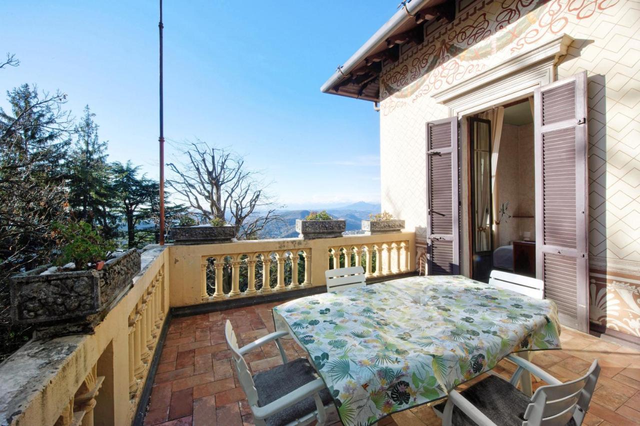 App Mughetto In Villa Marchello Brunate Extérieur photo